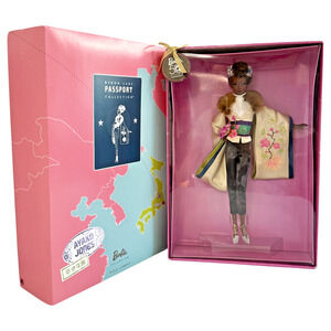 Ayako Jones Barbie Doll Byron Lars Limited Edition Passport Gold Label NRFB READ